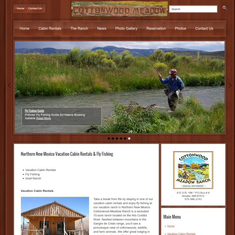 Cottonwood Meadow Ranch Cabin Rentals